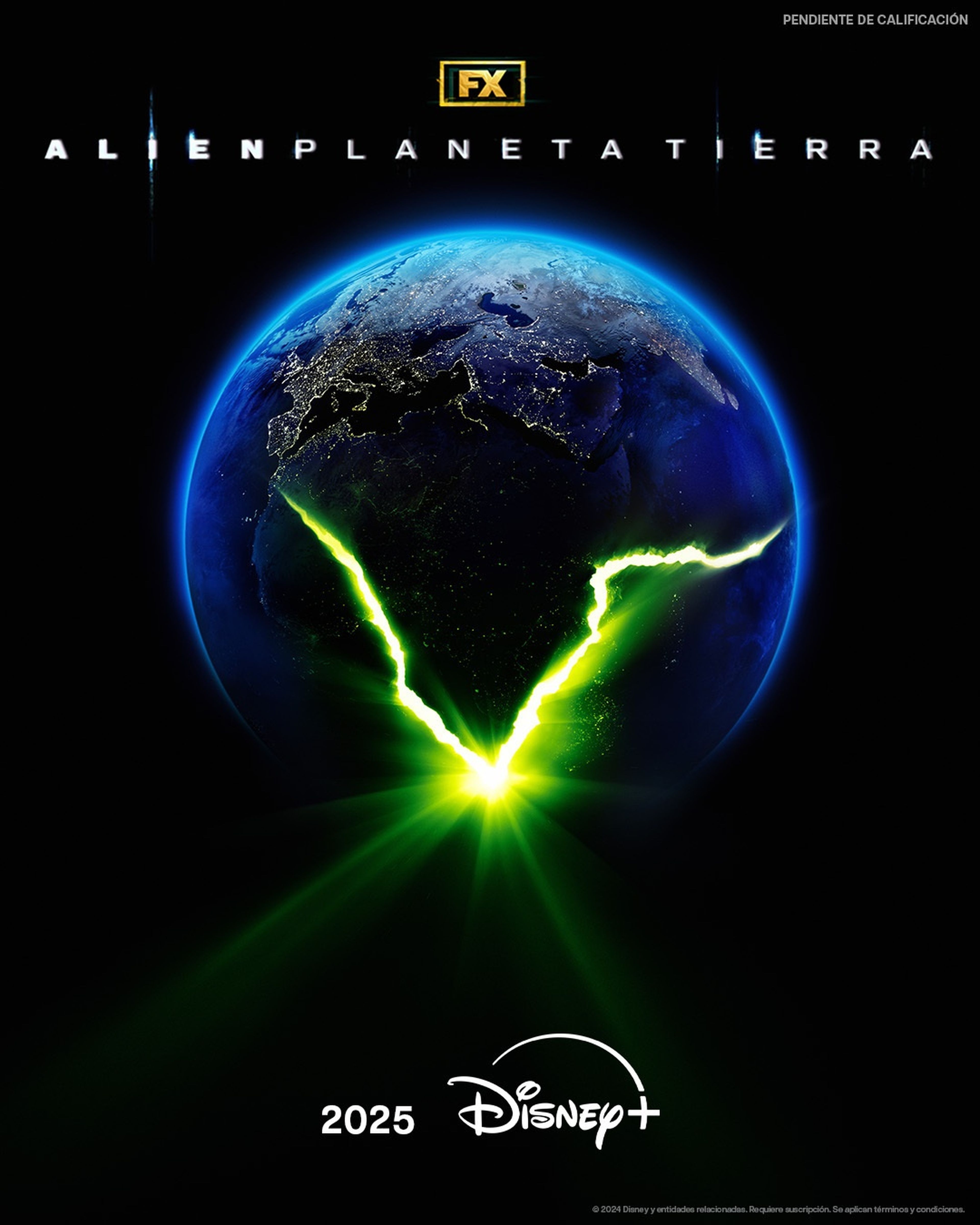 Cartel oficial de Alien: Planeta Tierra