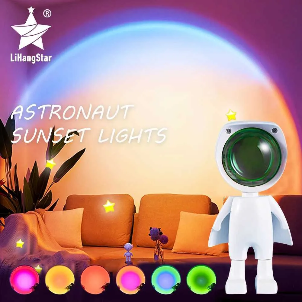 Astronaut Sunset