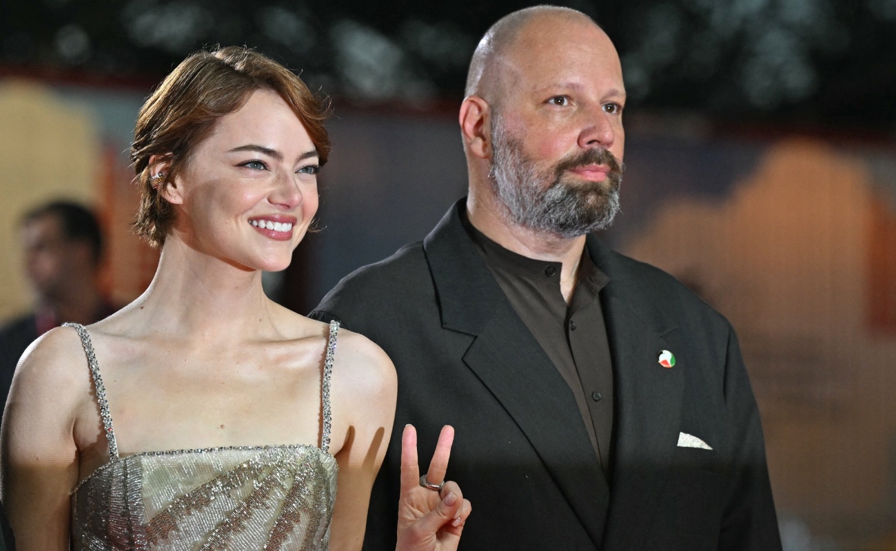 Emma Stone y Yorgos Lanthimos