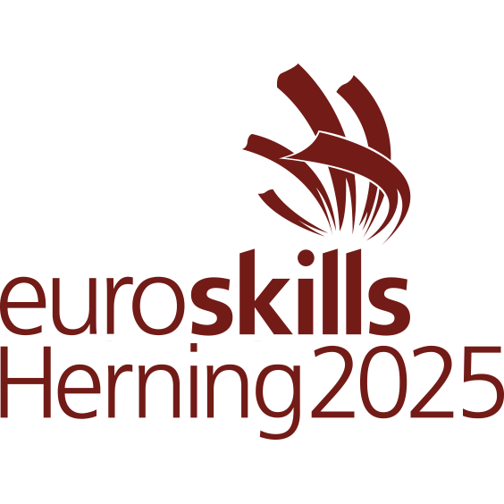 Logo oficial de EuroSkills Herning 2025
