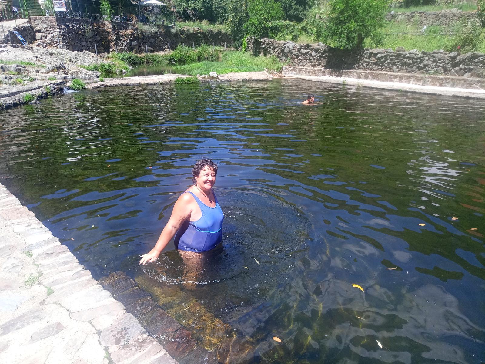 Piscina natural de El Gasco en Las Hurdes