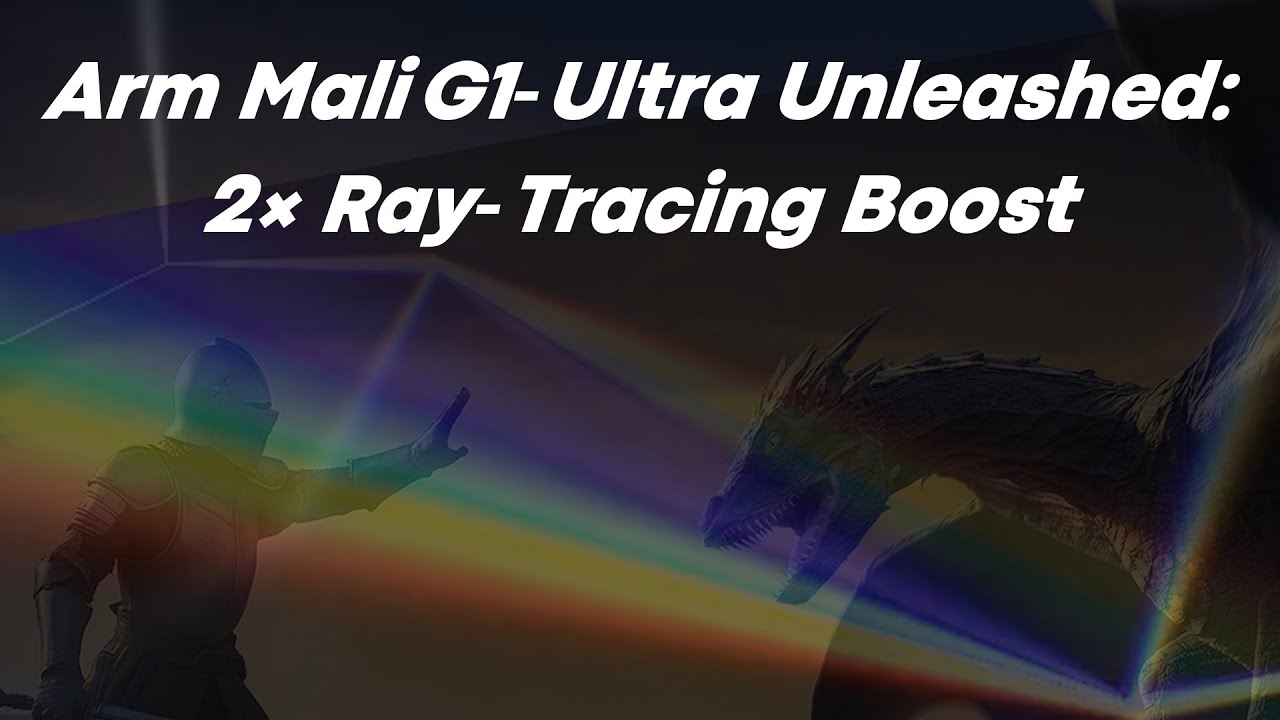 Demostración de ray tracing en GPU Mali-G1 Ultra