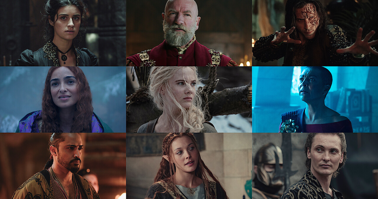 Elenco principal de The Witcher temporada 4