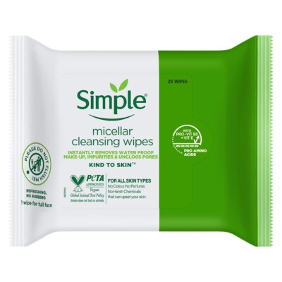 Cleansing wipes package