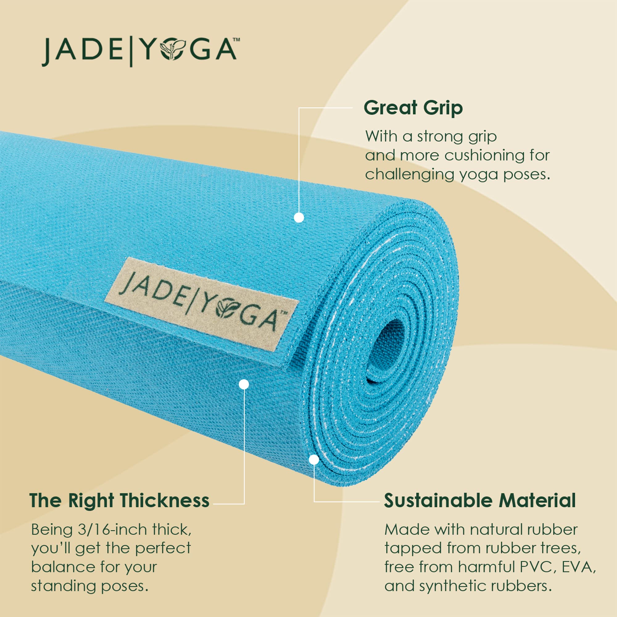 JadeYoga Harmony Mat