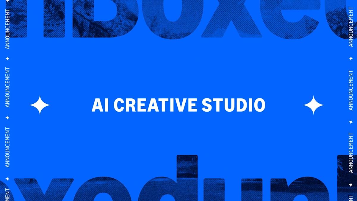 Logo de Amazon Creative Studio con tecnología de IA