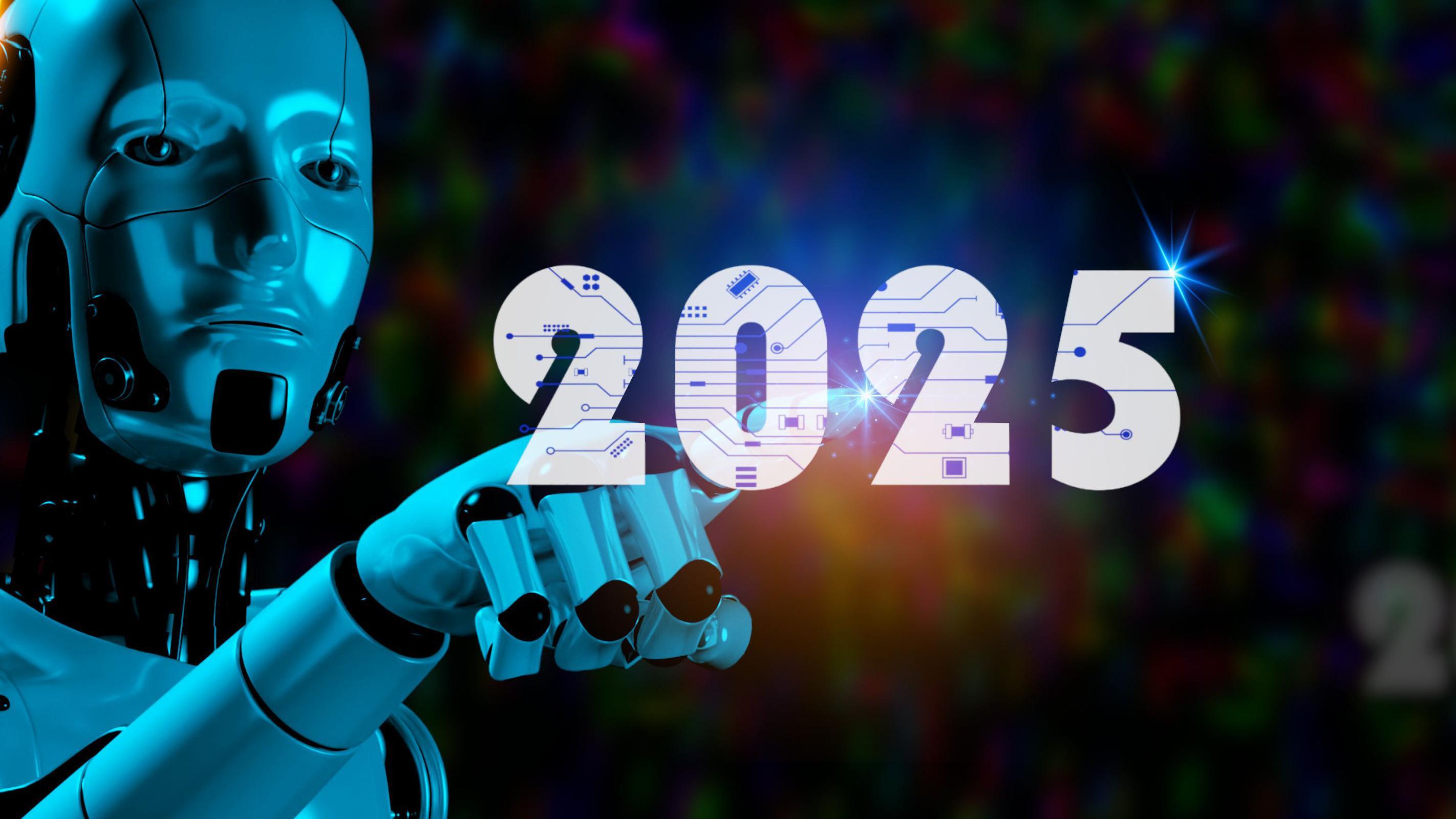 Representación de la inteligencia artificial en 2025