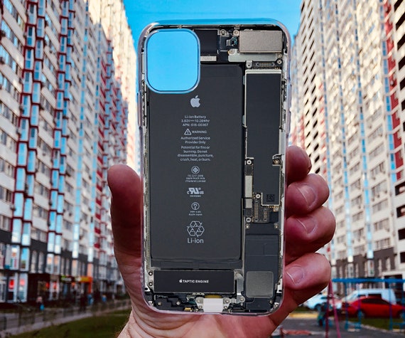 Funda transparente para iPhone 17