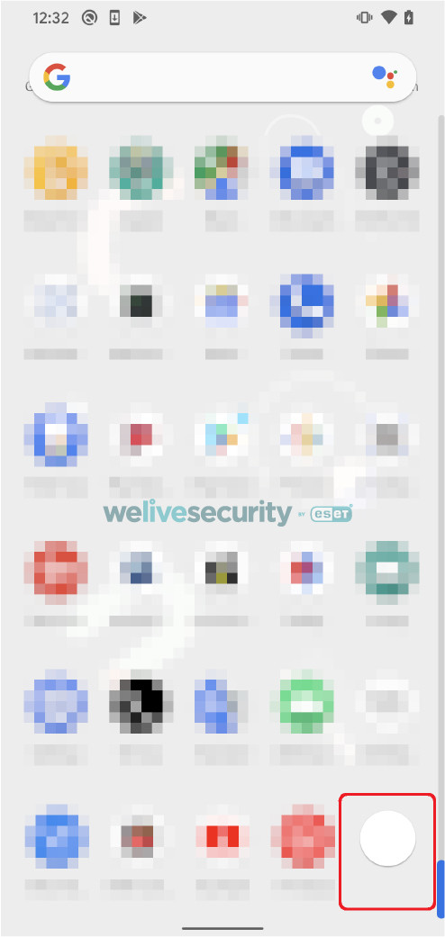Aplicaciones de mensajería con iconos de seguridad