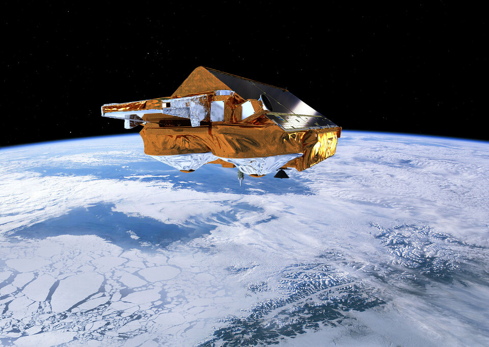 Satélite CryoSat de la ESA