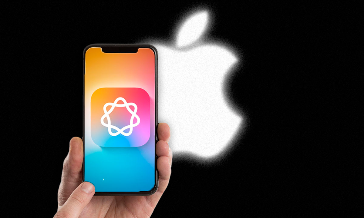 iPhone con el logo de Apple