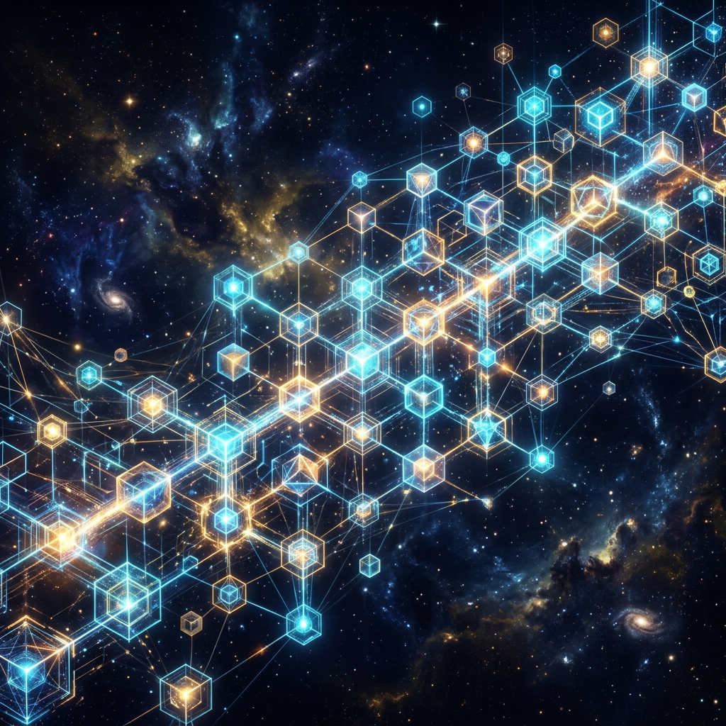 3D network link building connections