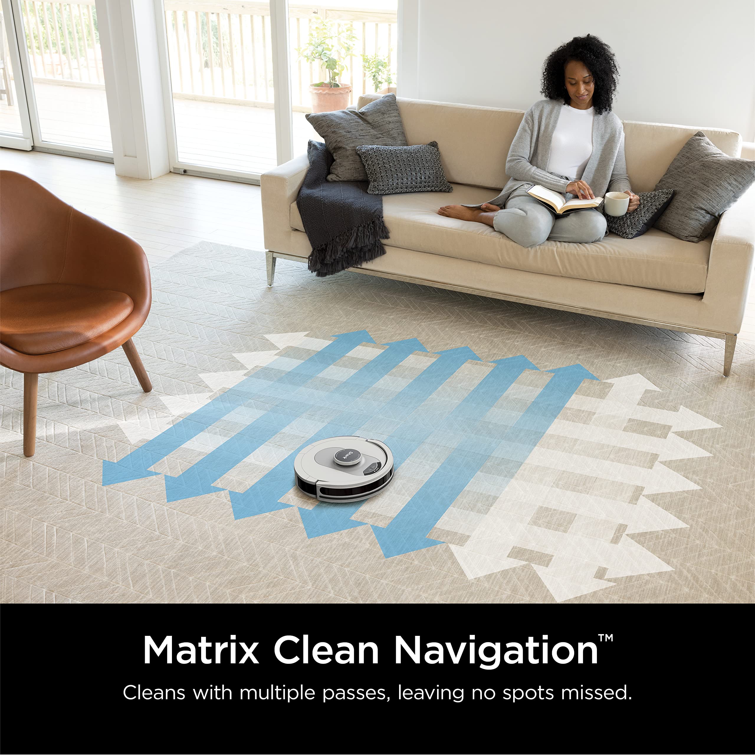 Shark RV2502AE AI Ultra Robot Vacuum with XL HEPA Self-Empty Base
