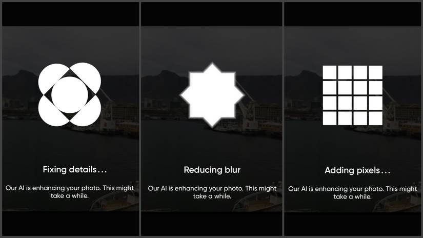 عملية تحسين الصورة بالذكاء الاصطناعي