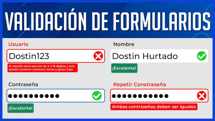 Validación de formulario HTML5