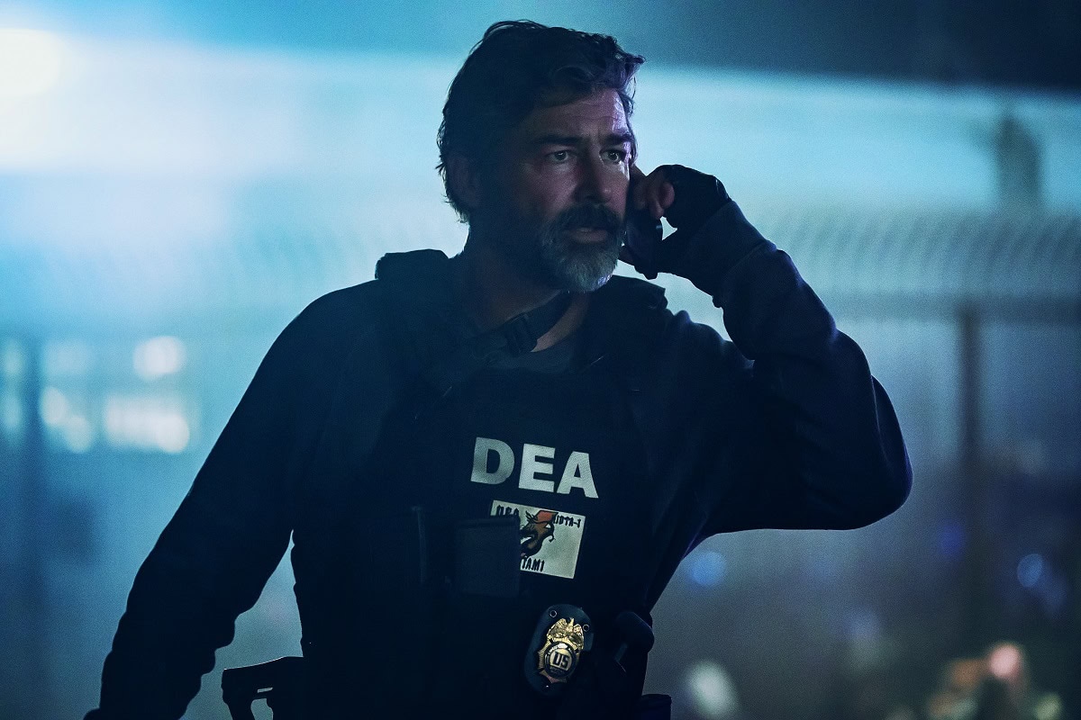 Joe Carnahan en el set de una película policial
