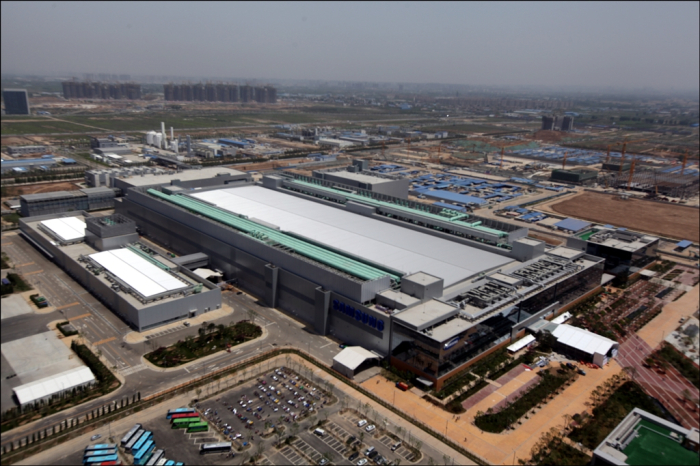 Complejo industrial de una fábrica de semiconductores