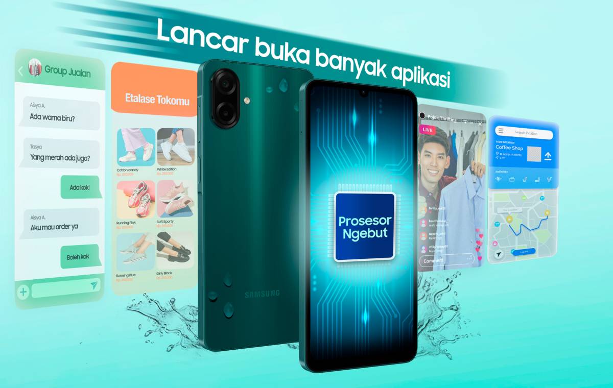 Pantalla del Samsung Galaxy A07 mostrando la interfaz One UI fluida