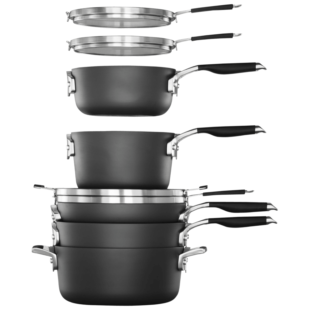 Calphalon Premier Hard-Anodized Nonstick 10-Piece Set