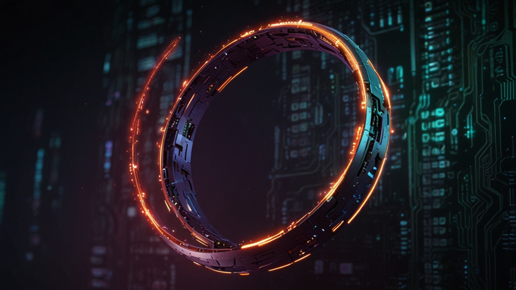 Representación abstracta de un anillo y circuitos
