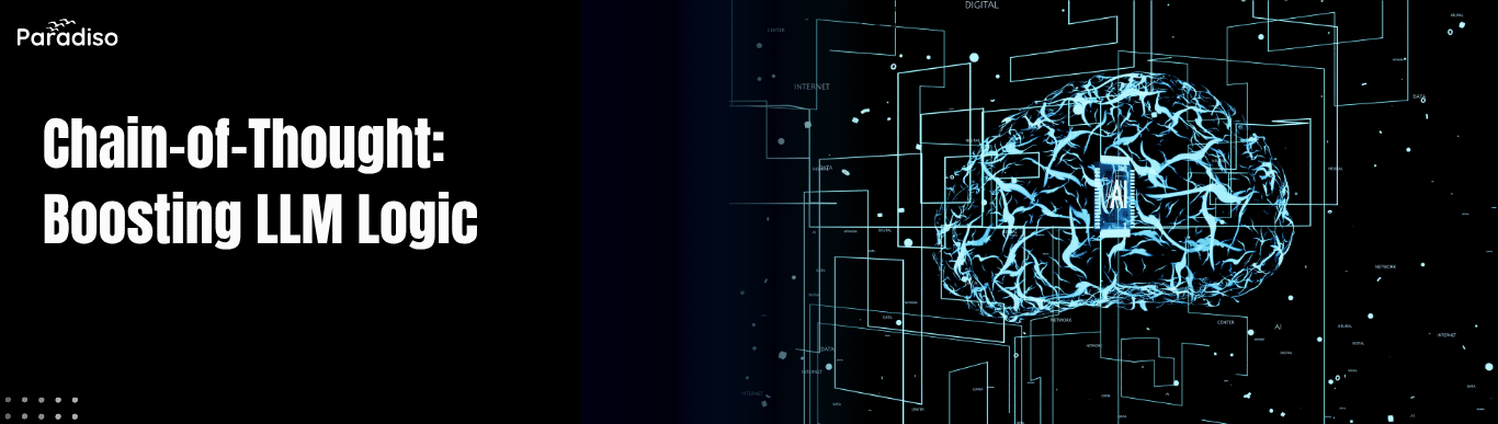 Brain and circuit combination showing chain-of-thought reasoning