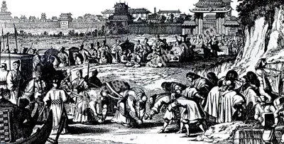 古代苏州集市景象