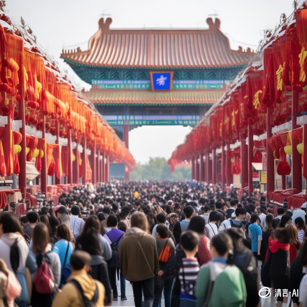 旅游景点人潮
