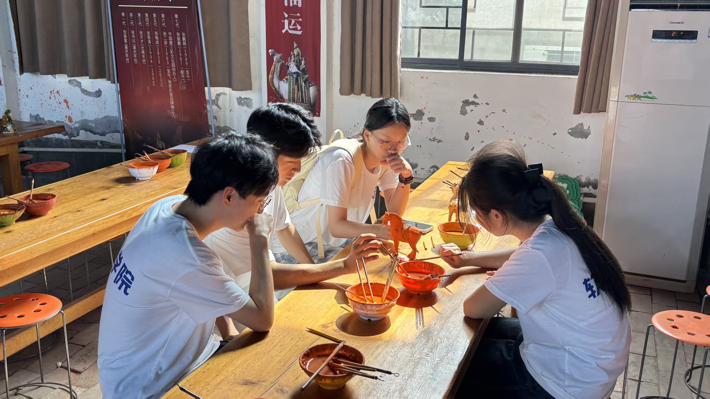 唐三彩文化园调研